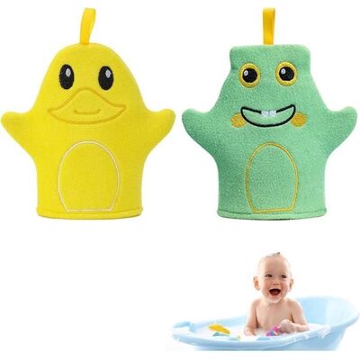 Cellfast Mignon Bébé Gants De Lavage De Bain, Gants De Bain Pour Bébé, 2 Pièces Gants De Toilette Gant De Douche Enfant Pour. Publicité Cellfast Mignon Bébé Gants De Lavage De Bain, Gants De Bain Pour Bébé, 2 Pièces Gants De Toilette Gant De Douche Enfant Pour. Publicité