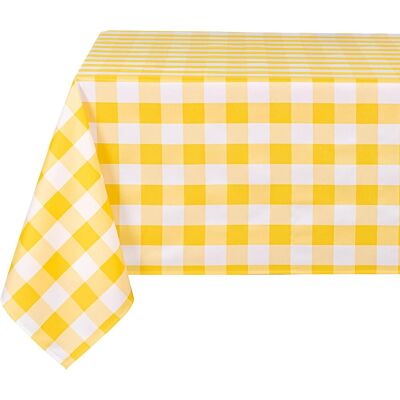 GRASSLIN 1 Nappe Rectangulaire, Tissu Polyester, Imperméable, Anti-tâches, Résistant Uv, Pour Jardin, Pique-nique, Mariage - Publicité GRASSLIN 1 Nappe Rectangulaire, Tissu Polyester, Imperméable, Anti-tâches, Résistant Uv, Pour Jardin, Pique-nique, Mariage - Publicité