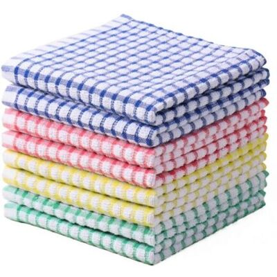 Bunthaus Chiffon Nettoyage Cuisine - 8 Pièces, Chiffon Coton Éponge Super Absorbant - 30,5x30,5cm - Publicité Bunthaus Chiffon Nettoyage Cuisine - 8 Pièces, Chiffon Coton Éponge Super Absorbant - 30,5x30,5cm - Publicité