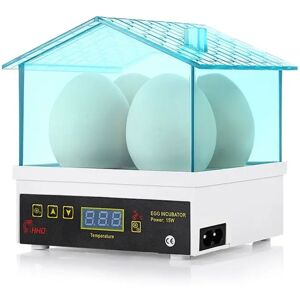 OEM Incubateur Pour Éclosion D'Œufs - Capacité De 4 Œufs - Visualisation À 360° Pour Œufs De Poule, Canard Et Caille (bleu) - Publicité OEM Incubateur Pour Éclosion D'Œufs - Capacité De 4 Œufs - Visualisation À 360° Pour Œufs De Poule, Canard Et Caille (bleu) - Publicité