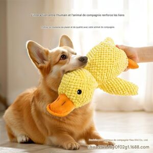 OEM Jouet Pour Chien, Petit Canard Jaune En Peluche, Addictif, Durable, Pour La Dentition Et Qui Émet Des Sons Jouet Pour Chien De Petite À Moyenne Taille.(taille(s)) - Publicité OEM Jouet Pour Chien, Petit Canard Jaune En Peluche, Addictif, Durable, Pour La Dentition Et Qui Émet Des Sons Jouet Pour Chien De Petite À Moyenne Taille.(taille(s)) - Publicité