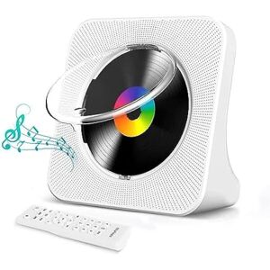 WOTEENORE Lecteur CD Bluetooth Portable, Lecteur CD Radio avec Haut-Parleurs Double, Supporte Réglage Minuterie/USB/AUX/Radio FM, Connexion avec Écouteurs - Publicité WOTEENORE Lecteur CD Bluetooth Portable, Lecteur CD Radio avec Haut-Parleurs Double, Supporte Réglage Minuterie/USB/AUX/Radio FM, Connexion avec Écouteurs - Publicité
