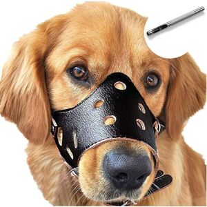 Parkside - Muselière En Cuir Pour Chien, Anti-aboiements, Adaptée Aux Chiens De Grande, Petite Et Moyenne Taille (noir, Taille M) - Publicité Parkside - Muselière En Cuir Pour Chien, Anti-aboiements, Adaptée Aux Chiens De Grande, Petite Et Moyenne Taille (noir, Taille M) - Publicité