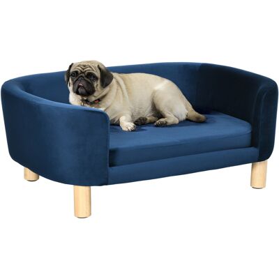 ARRIGONI Panier Pour Chien Interieur Canape Pour Chat Ou Petit Chien Max 10kg Bleu - Publicité ARRIGONI Panier Pour Chien Interieur Canape Pour Chat Ou Petit Chien Max 10kg Bleu - Publicité