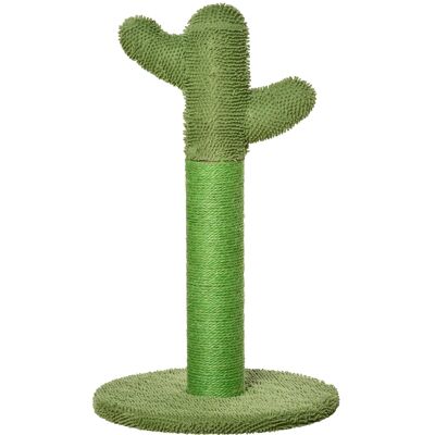 ARRIGONI Griffoir Pour Chat D'Intérieur En Forme De Cactus, Arbre À Chat En Sisal Résistant Avec Base, 40 X 40 X 65 Cm, Vert - Publicité ARRIGONI Griffoir Pour Chat D'Intérieur En Forme De Cactus, Arbre À Chat En Sisal Résistant Avec Base, 40 X 40 X 65 Cm, Vert - Publicité