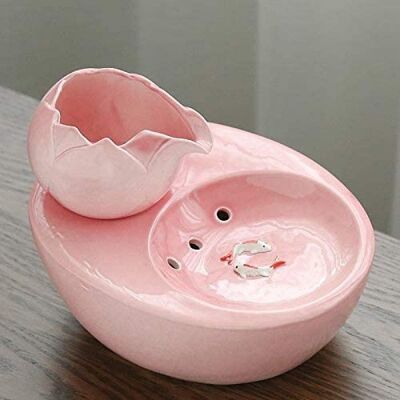 Cellfast Fontaine À Chat Céramique, Distributeur D'Eau Lotus, Filtration Automatique, Décoration Poisson, Santé Des Animaux - Publicité Cellfast Fontaine À Chat Céramique, Distributeur D'Eau Lotus, Filtration Automatique, Décoration Poisson, Santé Des Animaux - Publicité