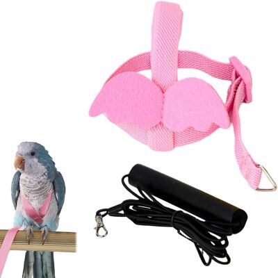 OEM 1 Harnais,laisse Réglable,nylon,résistante,pour Perroquets,conure - Publicité OEM 1 Harnais,laisse Réglable,nylon,résistante,pour Perroquets,conure - Publicité