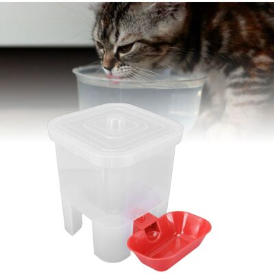 MOXIE Distributeur D'Eau Automatique À Remplissage Continu Pour Chiens, Chats, Volailles, Poulets Et Poussins - Publicité MOXIE Distributeur D'Eau Automatique À Remplissage Continu Pour Chiens, Chats, Volailles, Poulets Et Poussins - Publicité