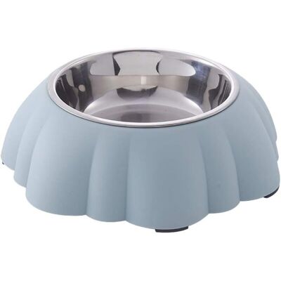 BRINSEA Gamelle En Acier Inoxydable En Forme De Citrouille Pour Chien Et Chat Avec Design Anti-renversement Pour Nourriture Et Eau Pour Petits Chiens Et Chats 21,5 X 6,5 Cm (bleu)-ensoleillé - Publicité BRINSEA Gamelle En Acier Inoxydable En Forme De Citrouille Pour Chien Et Chat Avec Design Anti-renversement Pour Nourriture Et Eau Pour Petits Chiens Et Chats 21,5 X 6,5 Cm (bleu)-ensoleillé - Publicité