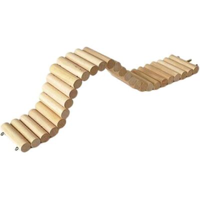 YUDO Pont Pour Hamster, Grande Échelle D'Escalade Pour Hamsters Nains, Souris, Gerbilles Et Autres Petits Animaux-7.5x50cm - Publicité YUDO Pont Pour Hamster, Grande Échelle D'Escalade Pour Hamsters Nains, Souris, Gerbilles Et Autres Petits Animaux-7.5x50cm - Publicité