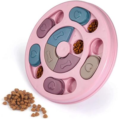 Generic Gamelle Interactive Pour Chiens & Chats - Bol Anti-glouton Pour Croquettes - Puzzle Alimentaire Pour Alimentation Lente - Facile À Nettoyer - Publicité Generic Gamelle Interactive Pour Chiens & Chats - Bol Anti-glouton Pour Croquettes - Puzzle Alimentaire Pour Alimentation Lente - Facile À Nettoyer - Publicité