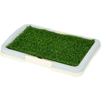 A MOON Toilette Pour Chien Litière Avec Tapis En Gazon Artificiel Plateau Et Panneau Grillagé 46,5 X 34 Cm - Publicité A MOON Toilette Pour Chien Litière Avec Tapis En Gazon Artificiel Plateau Et Panneau Grillagé 46,5 X 34 Cm - Publicité