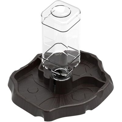 OEM Bol D'Eau Pour Reptiles Avec Bouteille, Distributeur Automatique D'Eau Et Distributeur ' En Plastique 2 En 1 Pour Tortues, Lézards, Geckos, Serpents, Scorpions. Bol ' Pour Tortues, Distri - Publicité OEM Bol D'Eau Pour Reptiles Avec Bouteille, Distributeur Automatique D'Eau Et Distributeur ' En Plastique 2 En 1 Pour Tortues, Lézards, Geckos, Serpents, Scorpions. Bol ' Pour Tortues, Distri - Publicité