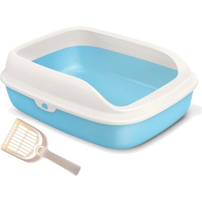 MOXIE Litière En Plastique Pour Chats Et Animaux Domestiques Avec Pelle 3 Tailles Et Couleurs Au Choix - Publicité MOXIE Litière En Plastique Pour Chats Et Animaux Domestiques Avec Pelle 3 Tailles Et Couleurs Au Choix - Publicité