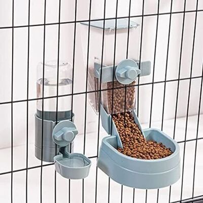 ABYSSE Distributeur D'Eau Automatique Pour Lapin, Distributeur D'Eau Suspendu Pour Cage D'Animaux, Bol D'Eau Suspendu Pour Petit Animal (bleu) - Publicité ABYSSE Distributeur D'Eau Automatique Pour Lapin, Distributeur D'Eau Suspendu Pour Cage D'Animaux, Bol D'Eau Suspendu Pour Petit Animal (bleu) - Publicité