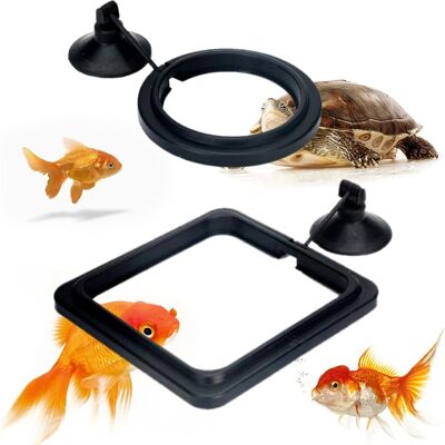 Vision Anneau D'Alimentation Pour Poissons, L'Alimentation Des Poissons D'Aquarium Anneau, Anneau D'Alimentation Pour Aquarium, Aquarium Fish Anneaux De Nourriture, Fish Feed Safe Feeder Avec Ventouse - Publicité Vision Anneau D'Alimentation Pour Poissons, L'Alimentation Des Poissons D'Aquarium Anneau, Anneau D'Alimentation Pour Aquarium, Aquarium Fish Anneaux De Nourriture, Fish Feed Safe Feeder Avec Ventouse - Publicité