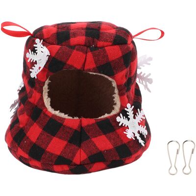 Garryfizh Nid D'Oiseau Chaud D'Hiver, Doux Et Confortable, Nid Suspendu Pour Hamster, Portable, Pour Oiseaux, Perroquets, Hamsters, Treillis - Publicité Garryfizh Nid D'Oiseau Chaud D'Hiver, Doux Et Confortable, Nid Suspendu Pour Hamster, Portable, Pour Oiseaux, Perroquets, Hamsters, Treillis - Publicité