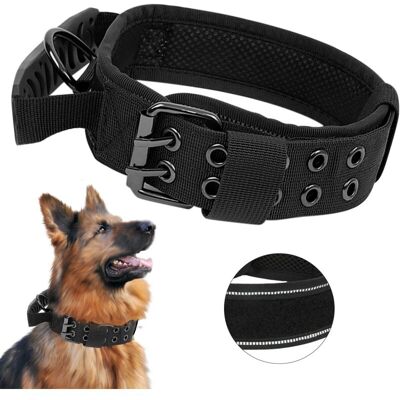 MOXIE Aougo – Collier Tactique Réglable Pour Chien – Nylon 1000d Durable – Rembourré Pour Confort – 5 Points De Réglage – Taille Xl Pour Chiens Moyens À Grands - Publicité MOXIE Aougo – Collier Tactique Réglable Pour Chien – Nylon 1000d Durable – Rembourré Pour Confort – 5 Points De Réglage – Taille Xl Pour Chiens Moyens À Grands - Publicité