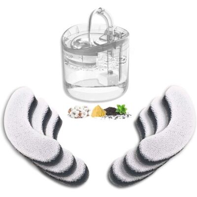 ABYSSE Fontaine A Eau Pour Chat Automatique 1,8l Fontaines À Eau Pour Chats Chiot Animaux Avec 8 Modes D'Eau Intelligents 1 Filtre Charbon 1 Pompe Fontaine Chat Usb Silencieuse - Publicité ABYSSE Fontaine A Eau Pour Chat Automatique 1,8l Fontaines À Eau Pour Chats Chiot Animaux Avec 8 Modes D'Eau Intelligents 1 Filtre Charbon 1 Pompe Fontaine Chat Usb Silencieuse - Publicité