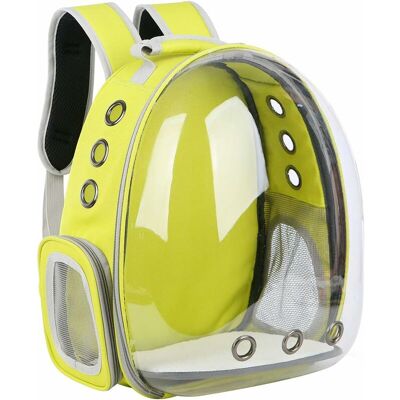 AHLSEN Portable Transparent Voyage Sac De Transport Pour Animaux De Compagnie Respirant Espace Capsule Bulle Chat Chien Transporteur Sac À Dos Pour Shopping Randonnée Marche Cyclisme En Plein Air, Ja - Publicité AHLSEN Portable Transparent Voyage Sac De Transport Pour Animaux De Compagnie Respirant Espace Capsule Bulle Chat Chien Transporteur Sac À Dos Pour Shopping Randonnée Marche Cyclisme En Plein Air, Ja - Publicité