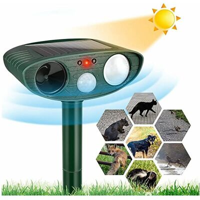 MOXIE Répulsif Chat Ultrason, Répulsif Chat Solaire Exterieur Répulsif Chat Étanche, Répulsif Animaux À Ultrasons Avec Détecteur De Mouvement Pour Anti Chats Chiens Animauxs De Jardins - Publicité MOXIE Répulsif Chat Ultrason, Répulsif Chat Solaire Exterieur Répulsif Chat Étanche, Répulsif Animaux À Ultrasons Avec Détecteur De Mouvement Pour Anti Chats Chiens Animauxs De Jardins - Publicité