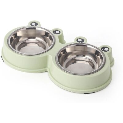 BRINSEA Gamelle Chien Et Chat Bol En Acier Inoxydable Antidérapante Bol Pour Animaux De Compagnie Bol De Nourriture (27x14.5x4cm)-ensoleillé - Publicité BRINSEA Gamelle Chien Et Chat Bol En Acier Inoxydable Antidérapante Bol Pour Animaux De Compagnie Bol De Nourriture (27x14.5x4cm)-ensoleillé - Publicité