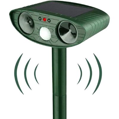 MOXIE Répulsif Chat Ultrason, Repulsif Chat Solaire, Répulsif Ultrason Anti Rongeurs Avec Détecteur De Mouvement, Étanche Repulsif Chat Exterieur Pour Anti Chats Chiens Souris Ratons Animaux De Jardin - Publicité MOXIE Répulsif Chat Ultrason, Repulsif Chat Solaire, Répulsif Ultrason Anti Rongeurs Avec Détecteur De Mouvement, Étanche Repulsif Chat Exterieur Pour Anti Chats Chiens Souris Ratons Animaux De Jardin - Publicité