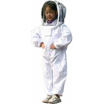 Barkbustersvêtements D'Apiculture, Blanc Vêtements D'Apiculture Protecteurs Pour Enfants - Coton À Manches Longues, Protection De L'Enfant Taille M 1,2 Mètre Hauteur Recommandée 80-130cm - Publicité Barkbustersvêtements D'Apiculture, Blanc Vêtements D'Apiculture Protecteurs Pour Enfants - Coton À Manches Longues, Protection De L'Enfant Taille M 1,2 Mètre Hauteur Recommandée 80-130cm - Publicité