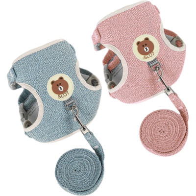 ALVIOR Laisse Pour Lapin - 120 Cm - Harnais En Maille Respirante Et Coton - Convient Aux Lapins Chinchillas Furets Souris Et Autres Petits Animaux - Lot De 2 - Publicité ALVIOR Laisse Pour Lapin - 120 Cm - Harnais En Maille Respirante Et Coton - Convient Aux Lapins Chinchillas Furets Souris Et Autres Petits Animaux - Lot De 2 - Publicité