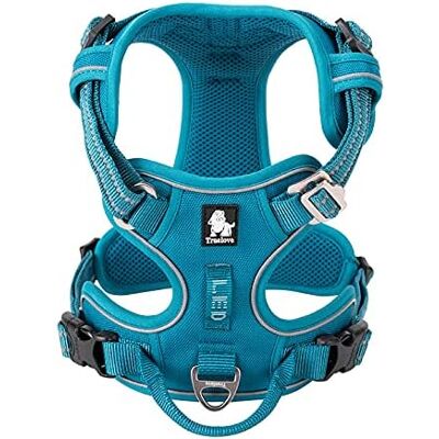 GRASSLIN 1 Harnais Pour Chien Nylon Réfléchissant Réglable Boucle Alliage Petit Grand Animal - Publicité GRASSLIN 1 Harnais Pour Chien Nylon Réfléchissant Réglable Boucle Alliage Petit Grand Animal - Publicité