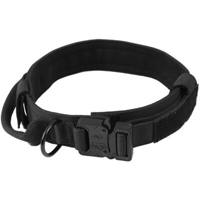 PELTOR Jeffergarden collier De Dressage Professionnel Pour Chien - Bande De Nylon Noire Taille L, Protection Cou Réglable - Publicité PELTOR Jeffergarden collier De Dressage Professionnel Pour Chien - Bande De Nylon Noire Taille L, Protection Cou Réglable - Publicité