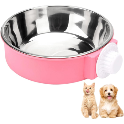 Generic Crate Water Bowl, Gamelle Amovible En Acier Inoxydable Pour Lapin, Pour Nourriture Et Eau, Pour Chats, Chiots, Oiseaux Et Autres Petits Animaux - Publicité Generic Crate Water Bowl, Gamelle Amovible En Acier Inoxydable Pour Lapin, Pour Nourriture Et Eau, Pour Chats, Chiots, Oiseaux Et Autres Petits Animaux - Publicité