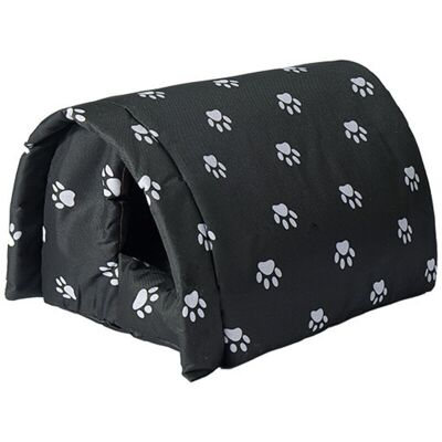 Melissa Niche D'Extérieur Pour Chat Résistante À L'Hiver Imperméable Et Chaude Maison D'Animaux Avec Doublure Douce Pliable Résistant Aux Intempéries Abri Pour Animaux Domestiques Errants 42x31x28cm - Publicité Melissa Niche D'Extérieur Pour Chat Résistante À L'Hiver Imperméable Et Chaude Maison D'Animaux Avec Doublure Douce Pliable Résistant Aux Intempéries Abri Pour Animaux Domestiques Errants 42x31x28cm - Publicité