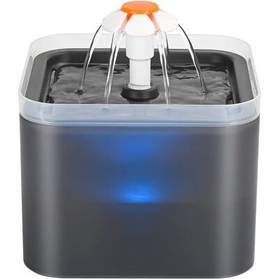 Generic Fontaine A Eau Chat,fontaine À Eau Pour Chat Ultra Silencieux,distributeur Eau Chien Avec Lumière Led,filtration Multiple,3 Modes - Publicité Generic Fontaine A Eau Chat,fontaine À Eau Pour Chat Ultra Silencieux,distributeur Eau Chien Avec Lumière Led,filtration Multiple,3 Modes - Publicité