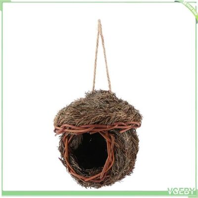OEM Nid D'Oiseau - Fafeicy - Nid En Feuilles De Cèdre 15 Cm - Naturel - Suspendu Avec Crochet - Pour Petits Oiseaux Et Rongeurs - Publicité OEM Nid D'Oiseau - Fafeicy - Nid En Feuilles De Cèdre 15 Cm - Naturel - Suspendu Avec Crochet - Pour Petits Oiseaux Et Rongeurs - Publicité