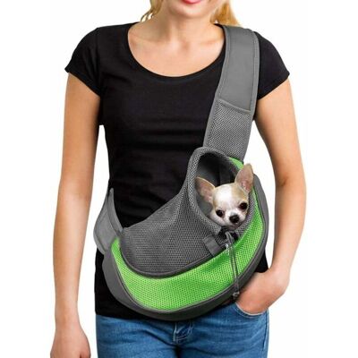 OEM Sac De Transport Portable Chien Sac Bandoulière Filet Respirant Pour Chien Et Chat Chiot Épaule Pour Animaux De Compagnie Sling Sac Transporteur Réglable Sac De Voyage Pour Petits Animaux Chien,l Groo - Publicité OEM Sac De Transport Portable Chien Sac Bandoulière Filet Respirant Pour Chien Et Chat Chiot Épaule Pour Animaux De Compagnie Sling Sac Transporteur Réglable Sac De Voyage Pour Petits Animaux Chien,l Groo - Publicité
