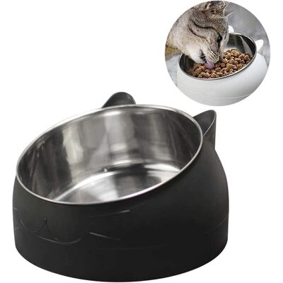GRASSLIN 1 Gamelle Surélevée Acier Inoxydable 400 Ml Antidérapante Pour Chat Et Chien - Publicité GRASSLIN 1 Gamelle Surélevée Acier Inoxydable 400 Ml Antidérapante Pour Chat Et Chien - Publicité