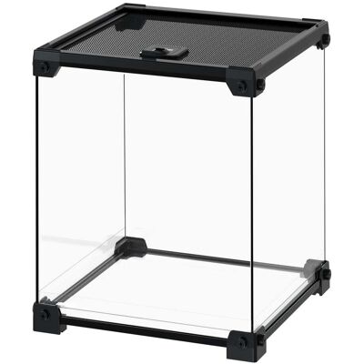 OEM Terrarium En Verre Repti-zoo Avec Filet Nak03b 20x20x30cm - Publicité OEM Terrarium En Verre Repti-zoo Avec Filet Nak03b 20x20x30cm - Publicité