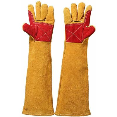 OEM Gants De Manipulation D'Animaux, Gants De Animaux Anti-morsure, Gants De Protection Pour Animaux De Compagnie Pour Chien Chat Manipulation D'Oiseaux Faucon Reptile 45cm - Publicité OEM Gants De Manipulation D'Animaux, Gants De Animaux Anti-morsure, Gants De Protection Pour Animaux De Compagnie Pour Chien Chat Manipulation D'Oiseaux Faucon Reptile 45cm - Publicité