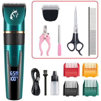 Barkbusterstondeuse Pour Chats Pour Les Poils Emmêlés,tondeuse Chien Et Chat Avec Affichage Numérique Intelligent, Kit De Toilettage Pour Chats, Tondeuse À Cheveux Sans Fil Et Silencieuse Pour Chiens - Publicité Barkbusterstondeuse Pour Chats Pour Les Poils Emmêlés,tondeuse Chien Et Chat Avec Affichage Numérique Intelligent, Kit De Toilettage Pour Chats, Tondeuse À Cheveux Sans Fil Et Silencieuse Pour Chiens - Publicité