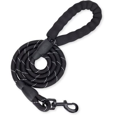 Cellfast Laisse Pour Chien De 1,5 M Avec Poignée En Éponge Douce Et Corde Réfléchissante, Adaptée Aux Chiens De Petite Et Moyenne Taille - Publicité Cellfast Laisse Pour Chien De 1,5 M Avec Poignée En Éponge Douce Et Corde Réfléchissante, Adaptée Aux Chiens De Petite Et Moyenne Taille - Publicité