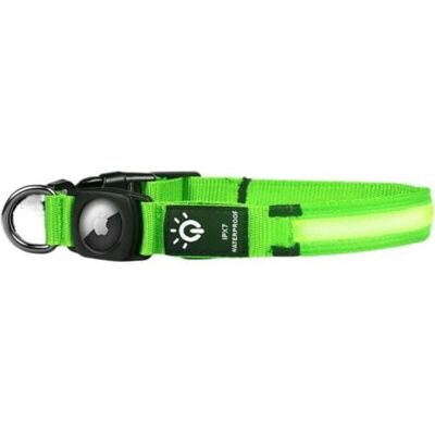 ABYSSE Collier Led Ultra-lumineux Pour Chien - Étanche Et Réglable - Rechargeable Par Usb-c Pour Promenades Nocturnes Et Sécurité - Collier Lumineux Clignotant Pour Chiens (vert, L) - Publicité ABYSSE Collier Led Ultra-lumineux Pour Chien - Étanche Et Réglable - Rechargeable Par Usb-c Pour Promenades Nocturnes Et Sécurité - Collier Lumineux Clignotant Pour Chiens (vert, L) - Publicité