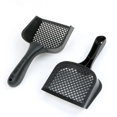 Vision Lot De 2 Pelles À Litière Pour Chat, Pelle Pour Animal De Compagnie, Pelle Pour Reptile, Terrarium, Litière, Pelle De Nettoyage Pour Chat, Tortue, Serpent, Trou : 2,5 Mm - Publicité Vision Lot De 2 Pelles À Litière Pour Chat, Pelle Pour Animal De Compagnie, Pelle Pour Reptile, Terrarium, Litière, Pelle De Nettoyage Pour Chat, Tortue, Serpent, Trou : 2,5 Mm - Publicité
