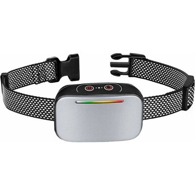 OEM Collier Anti-aboiement Automatique Pour Chiens - Contrôle Anti-aboiement Intelligent - Rechargeable - Mode Choc Statique - Vibration Et Son - Résistant À L’eau Ip67 - Indicateur Led - Couleur Argent-c - Publicité OEM Collier Anti-aboiement Automatique Pour Chiens - Contrôle Anti-aboiement Intelligent - Rechargeable - Mode Choc Statique - Vibration Et Son - Résistant À L’eau Ip67 - Indicateur Led - Couleur Argent-c - Publicité