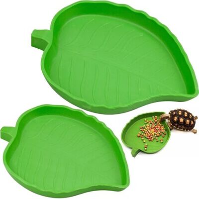OEM Royaluxe-lot De 2 Feuilles En Forme De Nourriture En Eau Bols Reptiles Bol Alimentaire Reptiles Bol Alimentation Reptiles Bols Reptiles Bols Petits Reptiles Pour Reptiles, Serpents, Tortue, Lézards - Publicité OEM Royaluxe-lot De 2 Feuilles En Forme De Nourriture En Eau Bols Reptiles Bol Alimentaire Reptiles Bol Alimentation Reptiles Bols Reptiles Bols Petits Reptiles Pour Reptiles, Serpents, Tortue, Lézards - Publicité