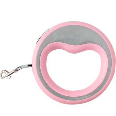 PELTOR Jeffergarden laisse Automatique Pour Chien Et Chat – Rétractable Lourd, 5m, Confort Poignée Ergonomique (couleur Rose) - Publicité PELTOR Jeffergarden laisse Automatique Pour Chien Et Chat – Rétractable Lourd, 5m, Confort Poignée Ergonomique (couleur Rose) - Publicité
