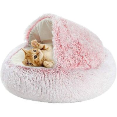 BRINSEA Panier Rond Pour Animal De Compagnie Coussin De Lit Chat Moelleux Panier Donut Lit Ultra-doux Nid Chiot Respirant Tapis Pet Cat Bed Portable Panier Niche Caverne Maison Lavable - Publicité BRINSEA Panier Rond Pour Animal De Compagnie Coussin De Lit Chat Moelleux Panier Donut Lit Ultra-doux Nid Chiot Respirant Tapis Pet Cat Bed Portable Panier Niche Caverne Maison Lavable - Publicité
