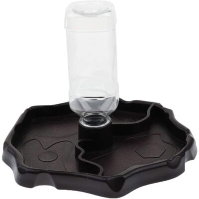 FANGMEDIA Distributeur D'Eau Portable Avec Plat En Plastique Abreuvoir Pourreptile Tortue Gecko-fei Yu - Publicité FANGMEDIA Distributeur D'Eau Portable Avec Plat En Plastique Abreuvoir Pourreptile Tortue Gecko-fei Yu - Publicité