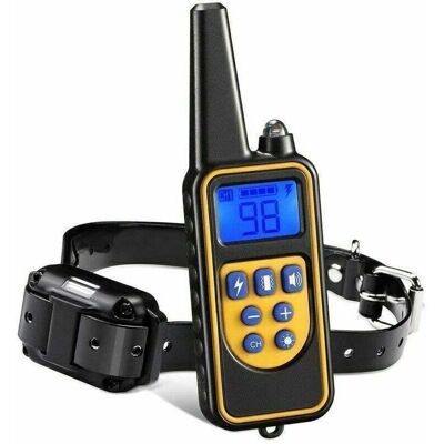 ENLENK Collier De Dressage Pour Chiens Rechargeable Et Ip67 Étanche Avec Distance De 800m Avec 99 Niveaux De Mode Vibration, Choc Electrique, Sonore - Publicité ENLENK Collier De Dressage Pour Chiens Rechargeable Et Ip67 Étanche Avec Distance De 800m Avec 99 Niveaux De Mode Vibration, Choc Electrique, Sonore - Publicité