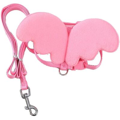 FATRD Harnais Canard À Motif D'Ailes, Boucle Flexible, Couleur Unie, Corde Longue. Harnais Canard Pour Animaux. Publicité FATRD Harnais Canard À Motif D'Ailes, Boucle Flexible, Couleur Unie, Corde Longue. Harnais Canard Pour Animaux. Publicité